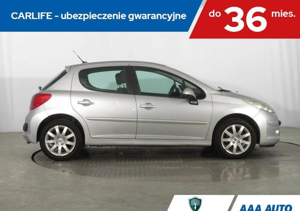 Peugeot 207 cena 12500 przebieg: 168437, rok produkcji 2007 z Brodnica małe 172